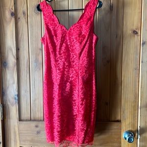Designs red dress